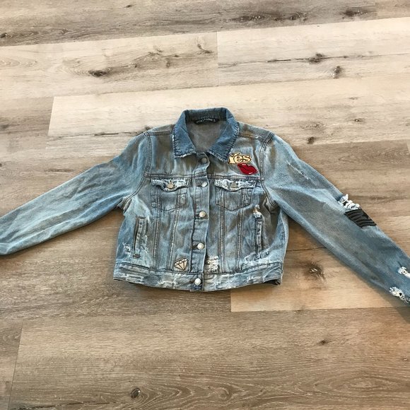 Cute Rustic Jean Jacket - Picture 1 of 3